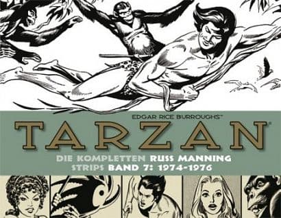 Cover Art for Tarzan: Die kompletten Russ Manning Strips