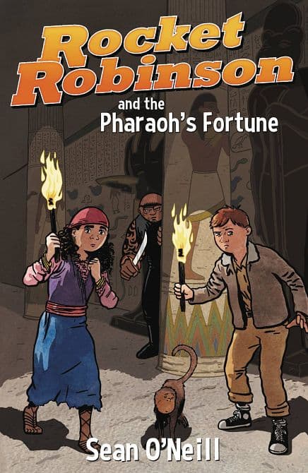 Cover Art for ROCKET ROBINSON & PHAROAHS FORTUNE GN VOL 01