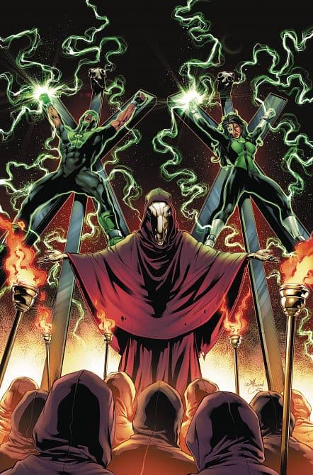 Cover Art for GREEN LANTERNS