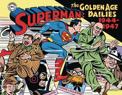 Cover Art for SUPERMAN THE GOLDEN AGE NEWSPAPER DAILIES HC 1944-1947
