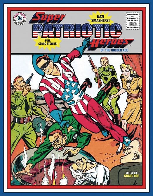 Cover Art for SUPER PATRIOTIC HEROES HC