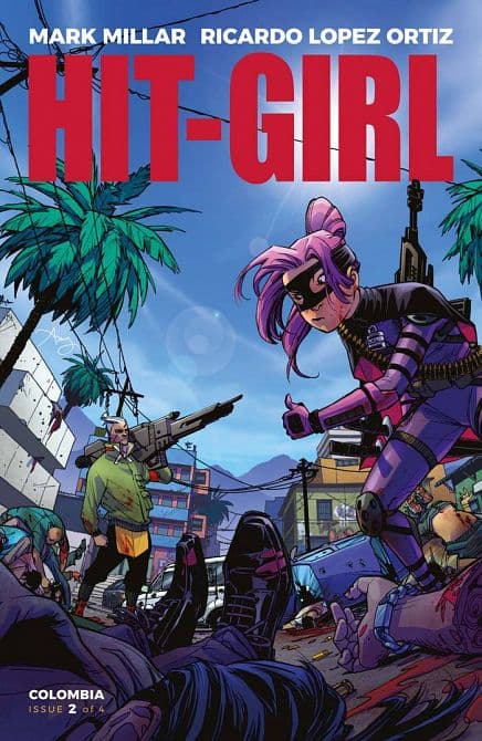 Cover Art for HIT-GIRL