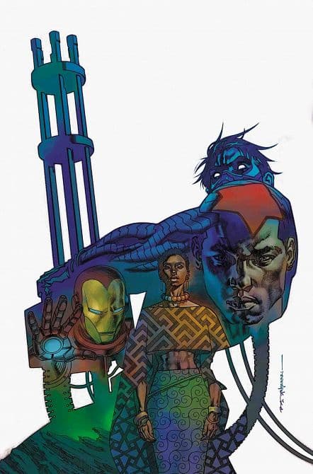 Cover Art for RISE OF BLACK PANTHER