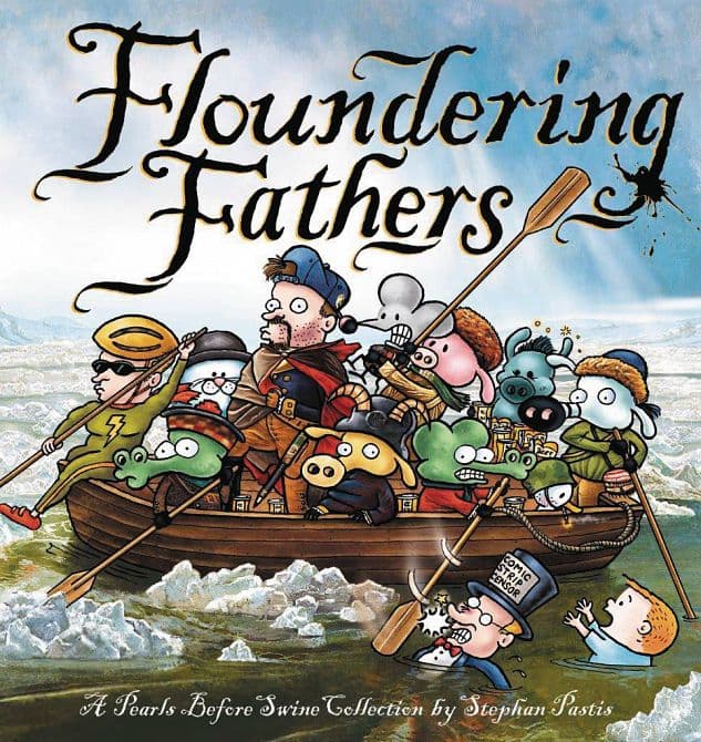 Cover Art for PEARLS BEFORE SWINE TP FLOUNDERING FATHERS