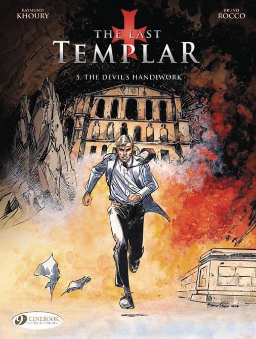 Cover Art for LAST TEMPLAR GN VOL 05 DEVILS HANDIWORK