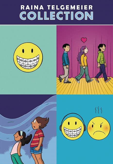 Cover Art for RAINA TELGEMEIER COLLECTION GN BOX SET