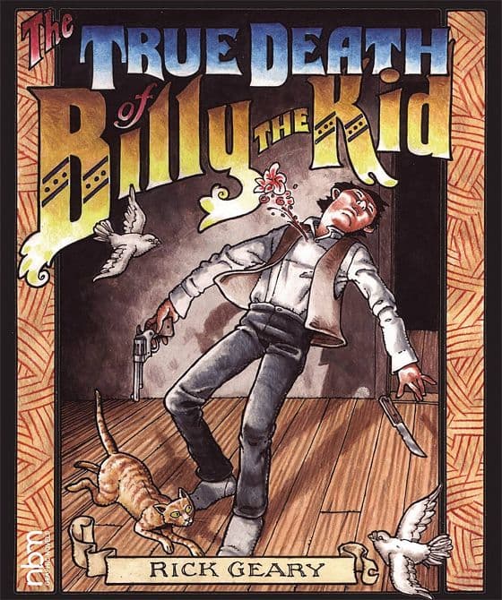 Cover Art for TRUE DEATH OF BILLY THE KID HC