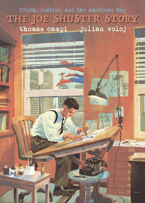 TRUTH JUSTICE AMERICAN WAY JOE SHUSTER STORY GN