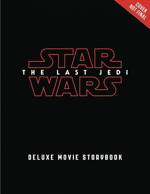 Cover Art for STAR WARS LAST JEDI STORYBOOK HC