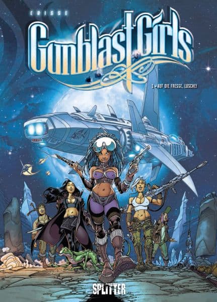 Cover Art for GUNBLAST GIRLS