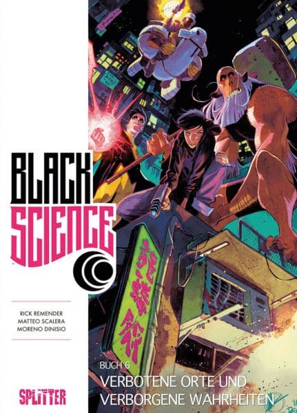 Cover Art for BLACK SCIENCE ( ab 2016 )