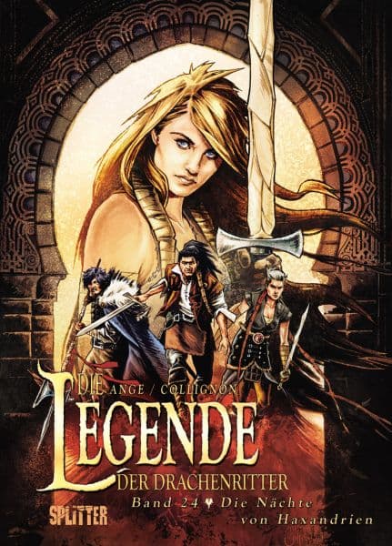 Cover Art for DIE LEGENDE DER DRACHENRITTER