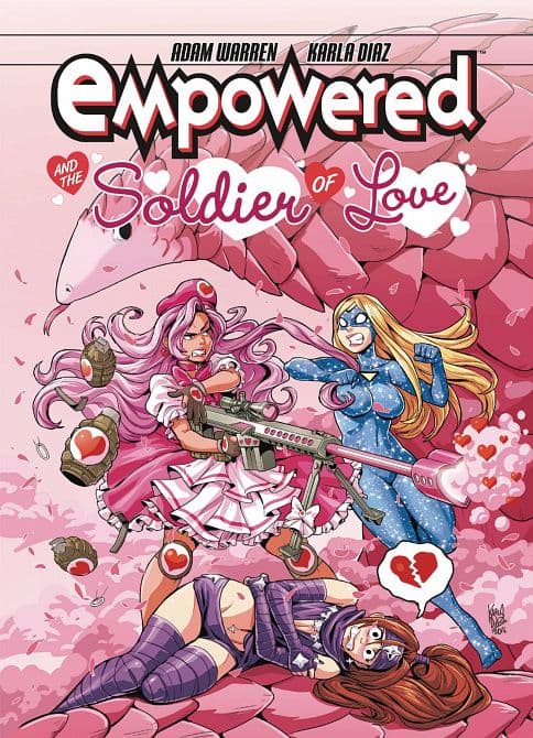 Cover Art for EMPOWERED & SOLDIER OF LOVE TP