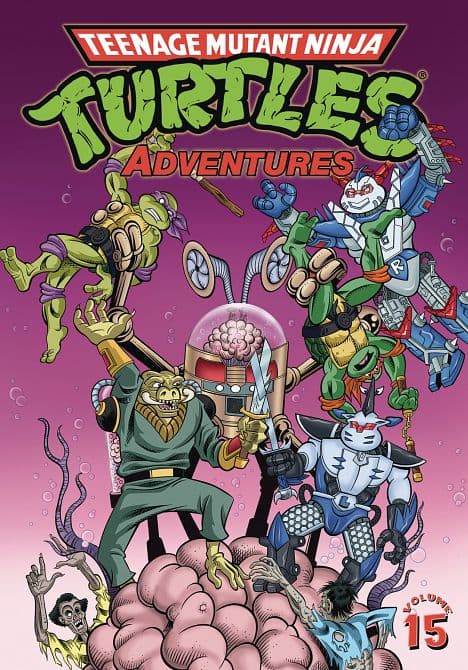 Cover Art for TMNT ADVENTURES TP VOL 15