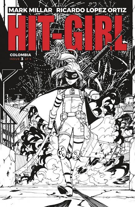 Cover Art for HIT-GIRL
