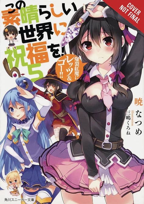Cover Art for KONOSUBA LIGHT NOVEL SC VOL 05