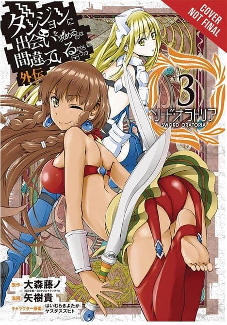 Cover Art for IS WRONG PICK UP GIRLS DUNGEON SWORD ORATORIA GN VOL 03
