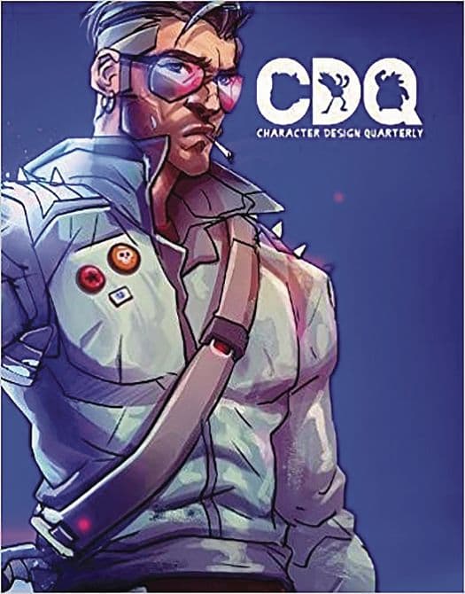 Cover Art for CHARACTER DESIGN QUARTERLY SC