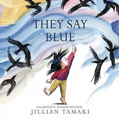Cover Art for THEY SAY BLUE HC PICTURE BOOK