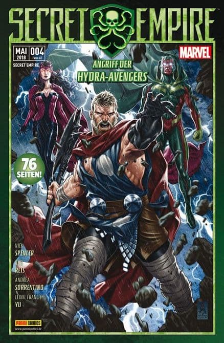 Cover Art for SECRET EMPIRE ( ab 2018 )