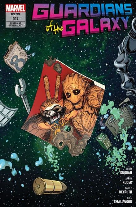 Cover Art for GUARDIANS OF THE GALAXY ( ab 2016 )