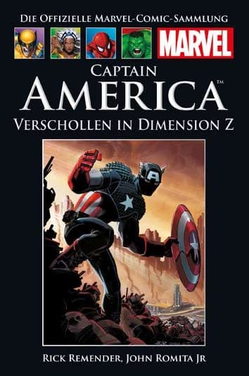 Cover Art for HACHETTE PANINI MARVEL COLLECTION 132: CAPTAIN AMERICA: VERSCHOLLEN IN DIMENSION Z