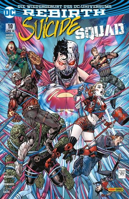 Cover Art for SUICIDE SQUAD ( REBIRTH )