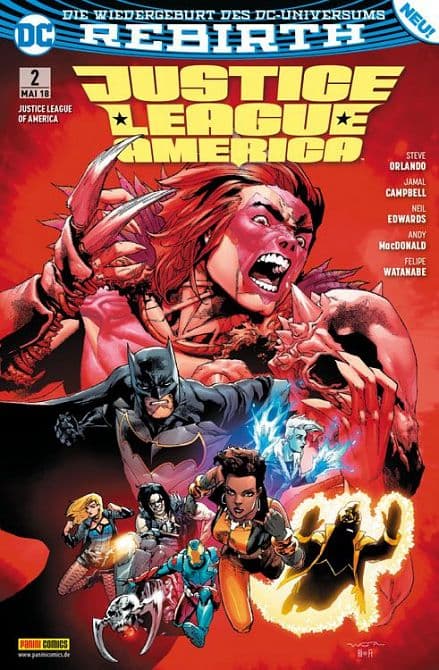 Cover Art for JUSTICE LEAGUE OF AMERICA ( ab 2017 )