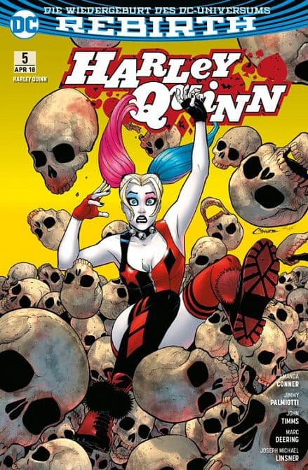 Cover Art for HARLEY QUINN ( REBIRTH )
