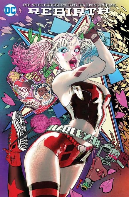 Cover Art for HARLEY QUINN ( REBIRTH )