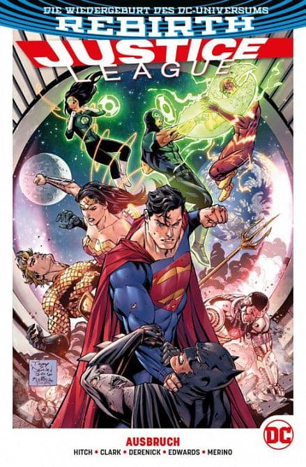 Cover Art for JUSTICE LEAGUE ( REBIRTH ) PAPERBACK ( SC )