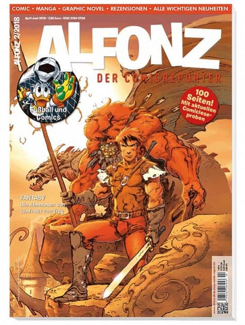 Cover Art for ALFONZ-DER COMICREPORTER