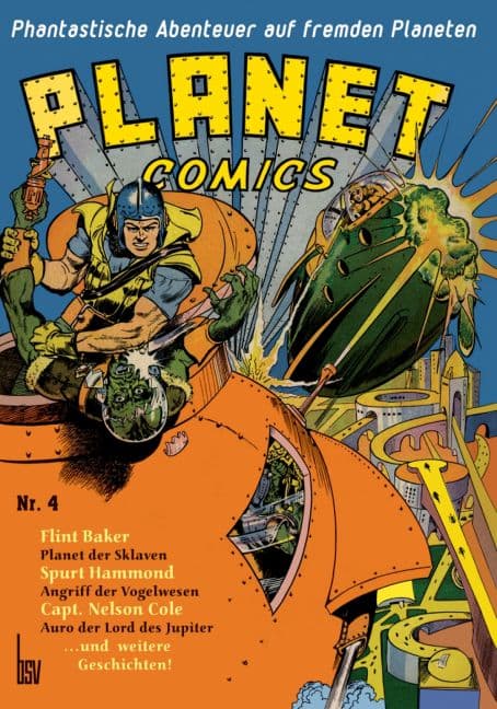Cover Art for PLANET COMICS ( ab 2018 )