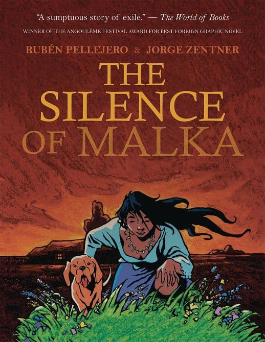 Cover Art for SILENCE OF MALKA HC