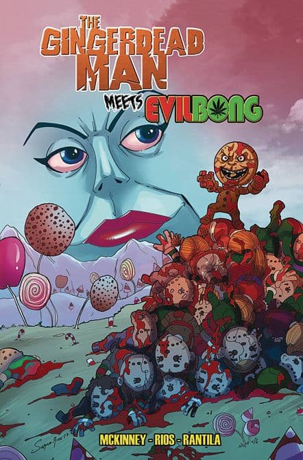 Cover Art for GINGERDEAD MAN MEETS EVIL BONG TP