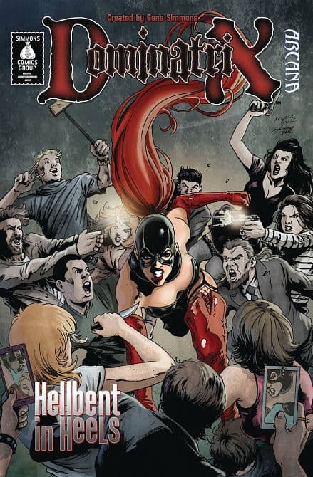 Cover Art for DOMINATRIX HELLBENT IN HEELS OGN