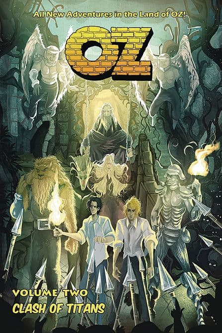 Cover Art for OZ GN VOL 02 CLASH OF TITANS