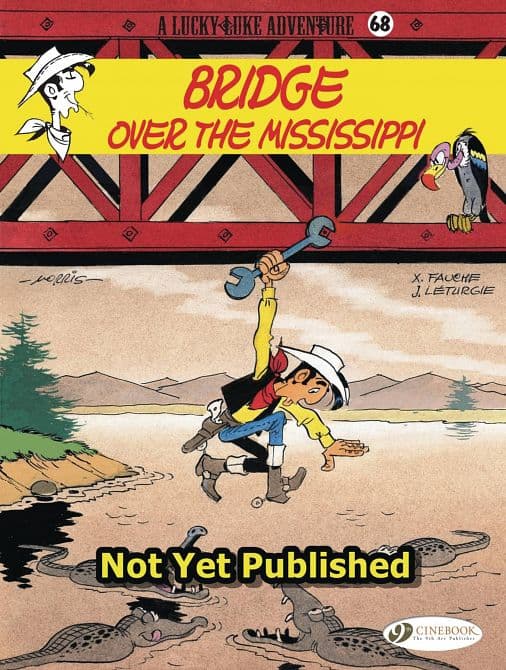 Cover Art for LUCKY LUKE TP VOL 68 OVER THE MISSISSIPPI