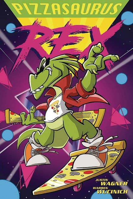 Cover Art for PIZZASAURUS REX TP