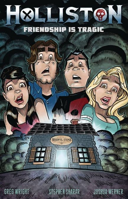 Cover Art for HOLLISTON FRIENDSHIP IS TRAGIC GN