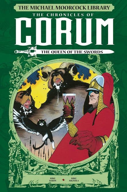 Cover Art for MOORCOCK LIB CORUM HC VOL 02 QUEEN OF SWORDS