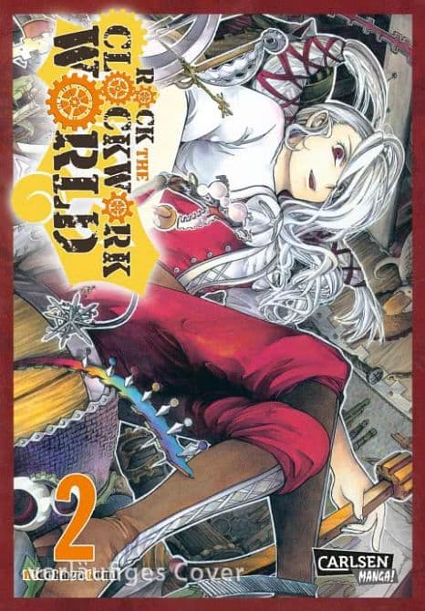 Cover Art for ROCK-THE CLOCKWORK WORLD