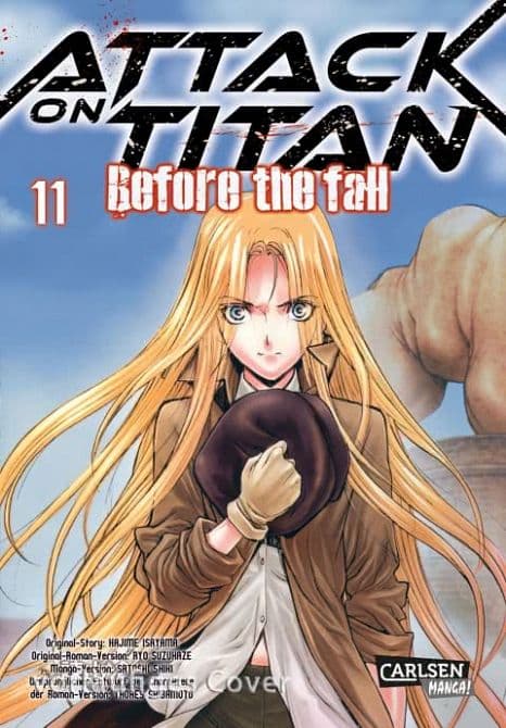 Cover Art for ATTACK ON TITAN-BEFORE THE FALL