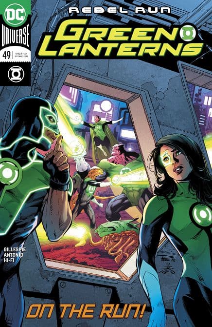 Cover Art for GREEN LANTERNS