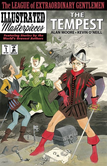 Cover Art for LOEG TEMPEST