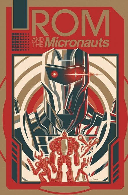 Cover Art for ROM & THE MICRONAUTS TP