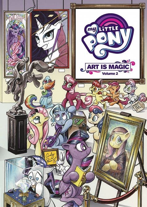 Cover Art for MY LITTLE PONY ART IS MAGIC TP VOL 02