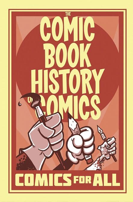 Cover Art for COMIC BOOK HISTORY OF COMICS TP COMICS FOR ALL