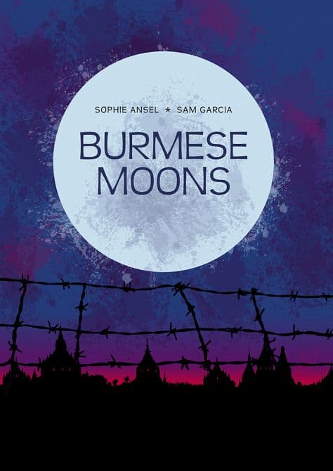 Cover Art for BURMESE MOONS HC