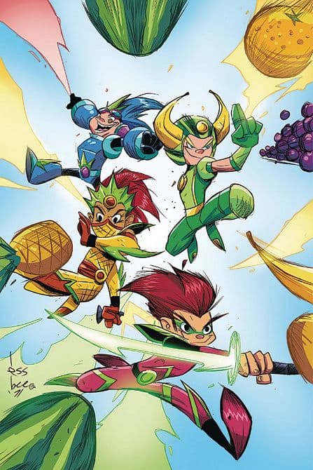 Cover Art for FRUIT NINJA AND JETPACK JOYRIDE HC